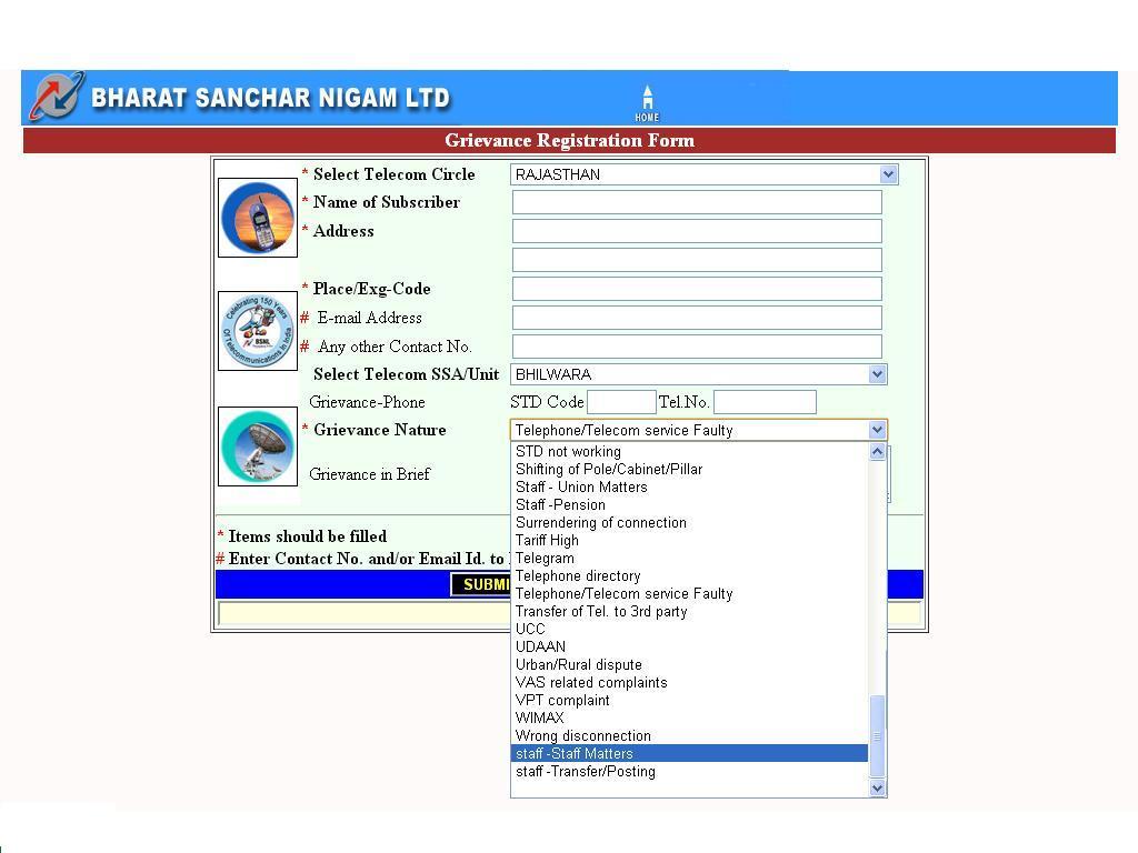 How to write an application for disconnection of telephone