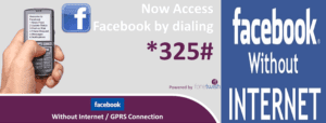 How to access Facebook without Internet by USSD Code *325#