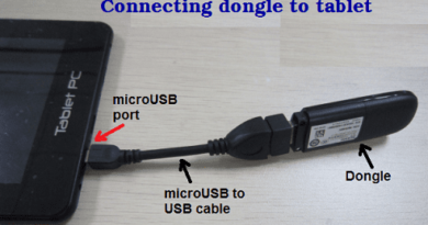 dongle to tablet
