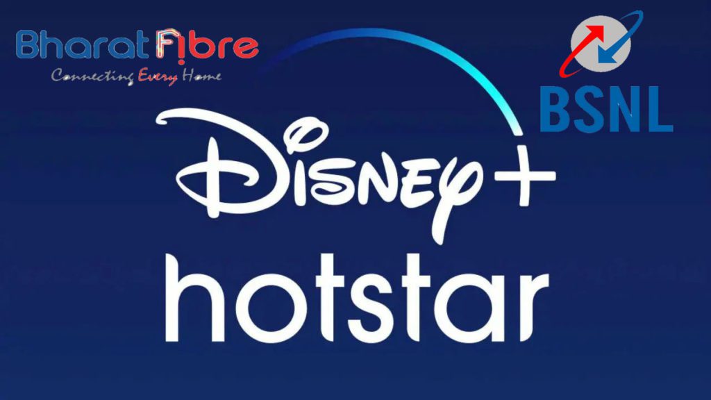BSNL Broadband Plans bundled Disney+Hotstar OTT