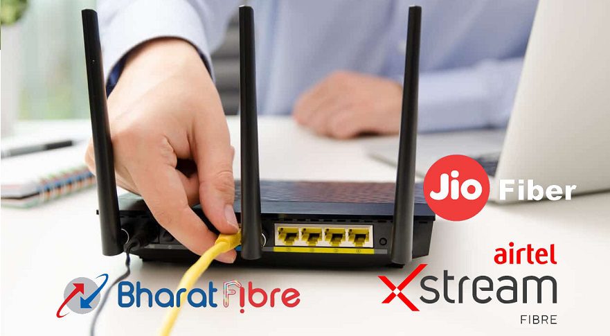 Best Fiber Broadband Plan among BSNL, Airtel Xstream Fiber and JioFiber for Rs 1499