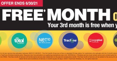 tracfone 3rd month free usa