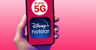 Airtel 7 Prepaid Plans that offer free Disney+Hotstar OTT