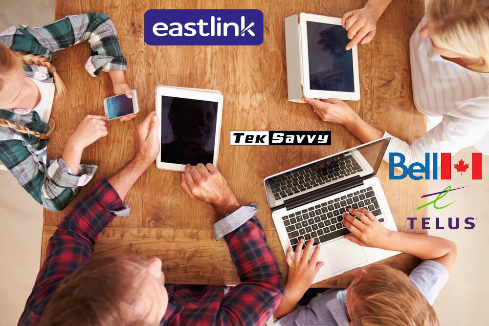 4 Top Home Internet Plans in Canada: Telus, Bell, Eastlink & Teksavvy