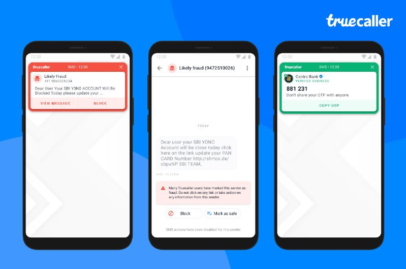 How AI-Powered Truecaller App Protects SMS Fraud
