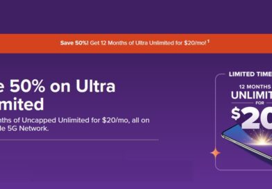 Ultra Mobile offer ultimate Prepaid $20/Month Unlimited 5G Plan